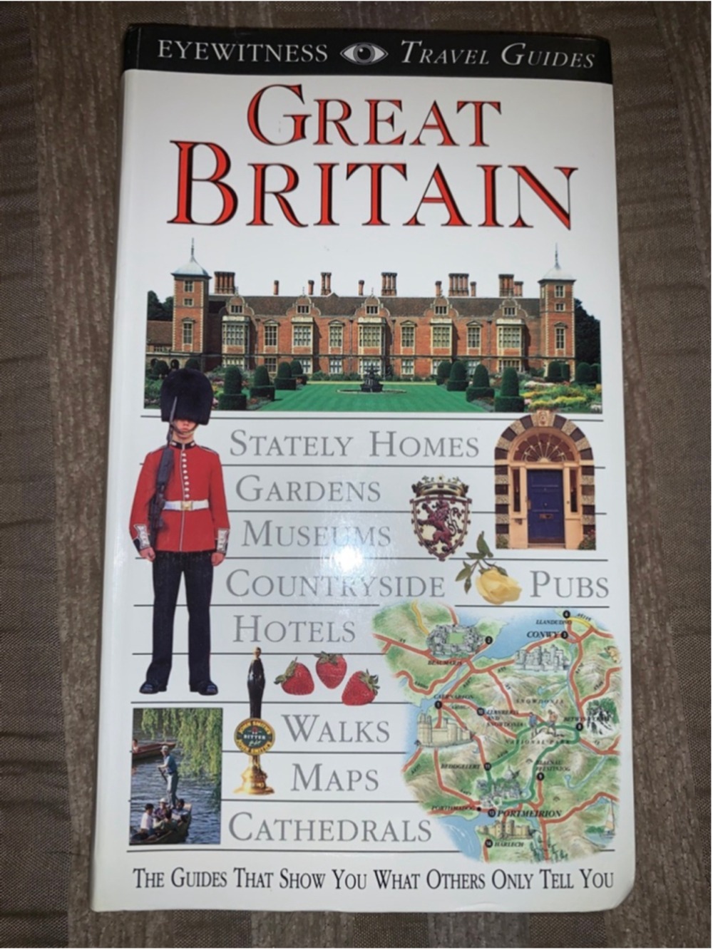 Dorling Kindersley Great Britain Travel Guide Book One Size White Red